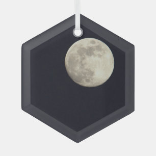 Full Moon Photo Ornament 