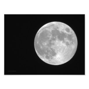 Full Moon Photo Print