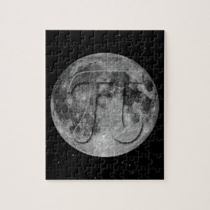 Full Moon Pi Day Fun Jigsaw Puzzle