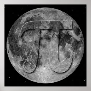 Full Moon Pi Day Fun Poster