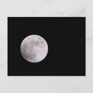 Full moon postcard