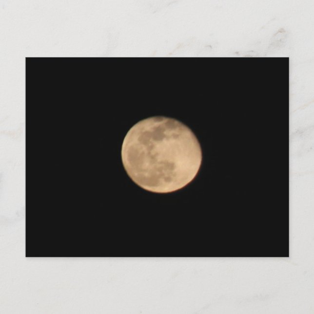 Full Moon Postcard (Front)
