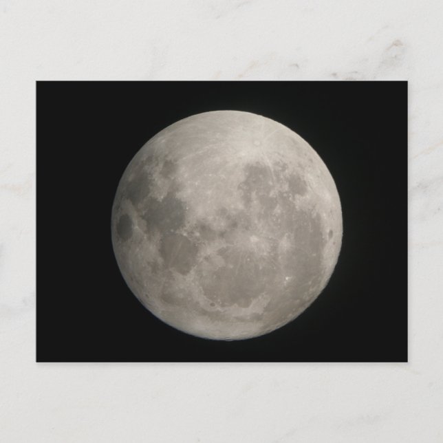 Full moon postcard (Front)