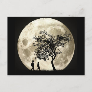 Full Moon Postcard