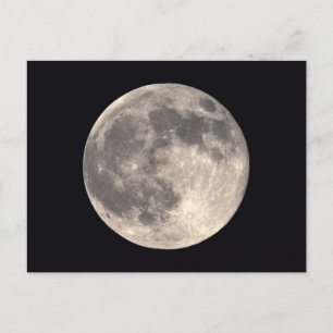 Full Moon Postcard