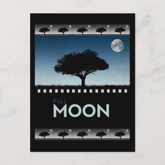 Full Moon Postcard (Front)