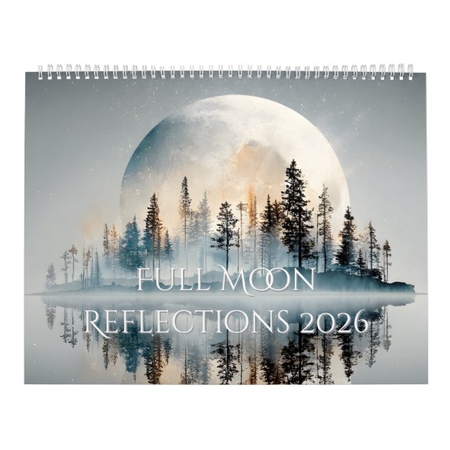 Full Moon Reflections 2026 Calendar (Cover)