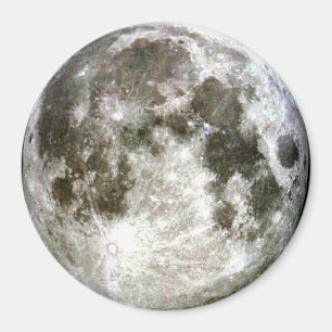 Full Moon Refrigerator Magnet