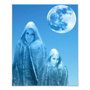 Full Moon Rising Photo Print