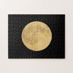 Full Moon Seattle, Washington Jigsaw Puzzle