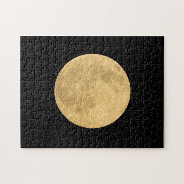 Full Moon | Seattle, Washington Jigsaw Puzzle (Horizontal)
