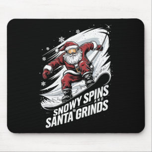 Full Moon Spooky Halloween Costume Scary Broomstic Mouse Pad