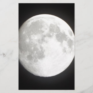 full moon stationery