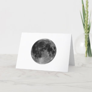 Full moon Thank card