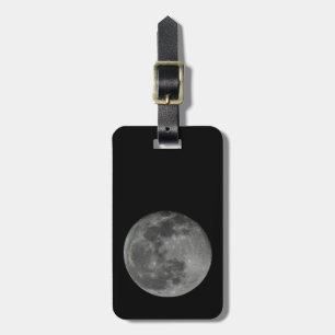 Full Moon Travel Luggage Tag
