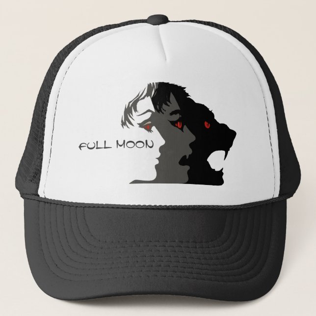 FULL MOON TRUCKER HAT (Front)
