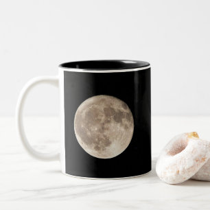 Full Moon Two-Tone Coffee Mug