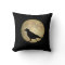 Full Moon Walking Crow Silhouette