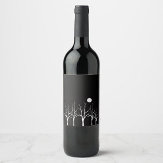 FUll Moon Wine Label