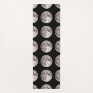 Full moon  yoga mat