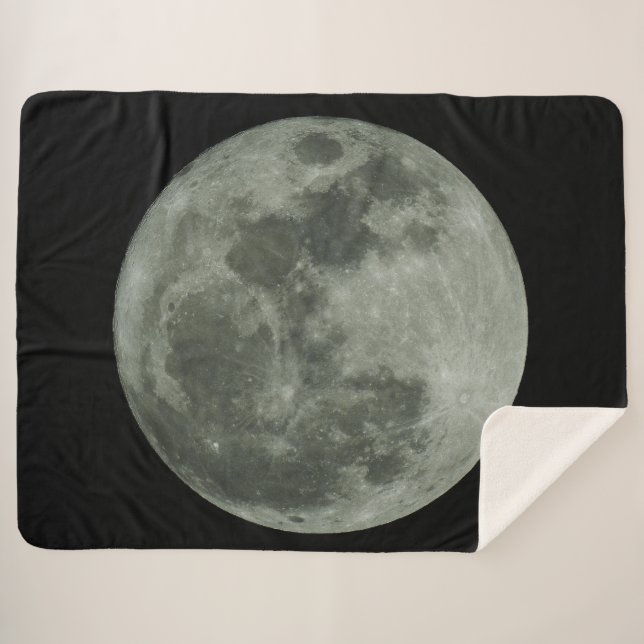 FULL MOONN SHERPA BLANKET (Front (Horizontal))