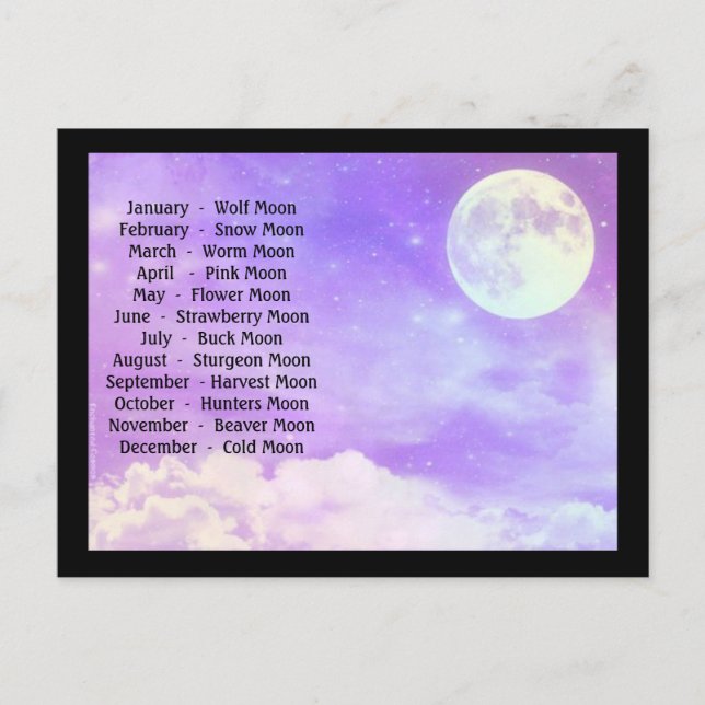 Full Moons Postcard (Front)