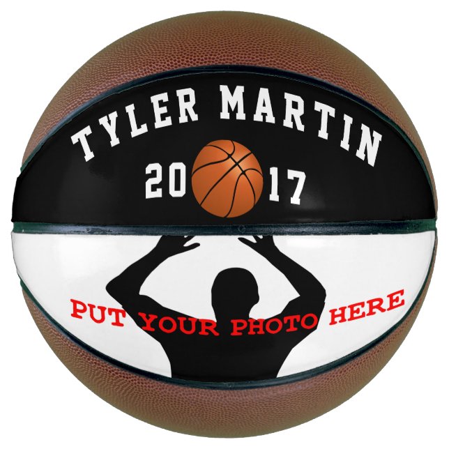 Full Name and Year Basketball (Front)