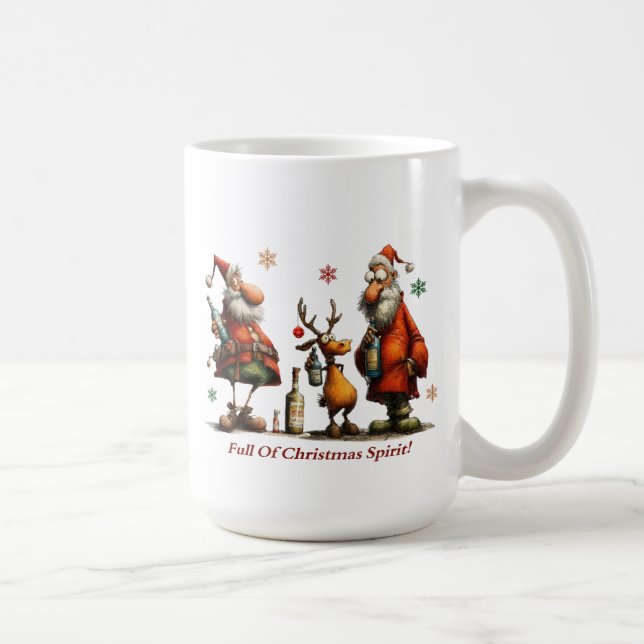 Full Of Christmas Spirit Mug (Right)