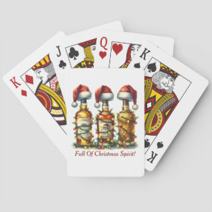 Full Of Christmas Spirit Playing Cards