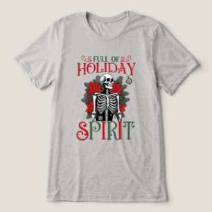 Full of holyday spirit  Tri-Blend shirt