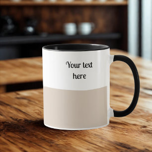 “Full of It” Mug – Earl grey Look – Add Your text