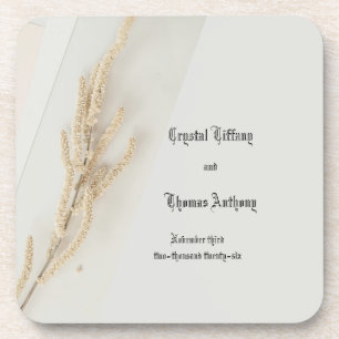 Full of Life Wedding Coaster Favours
