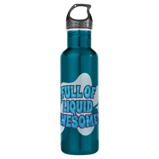 Full of Liquid Awesome 710 Ml Water Bottle (Front)