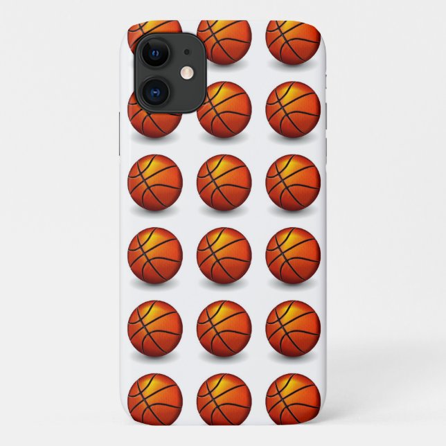 Full of Little Basketballs Case-Mate iPhone Case (Back)