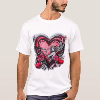 Full of Love Girl valentine's Day T-Shirt