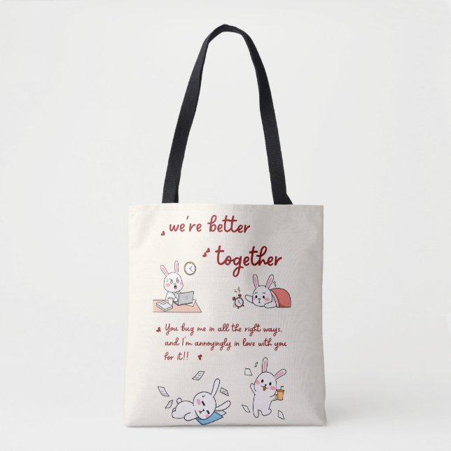 Full of Love Tote Bag (Front)