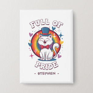 Full of Pride LGBTQ Cat Pride