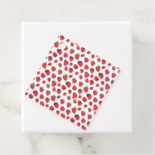 Full of Strawberries Favour Tags