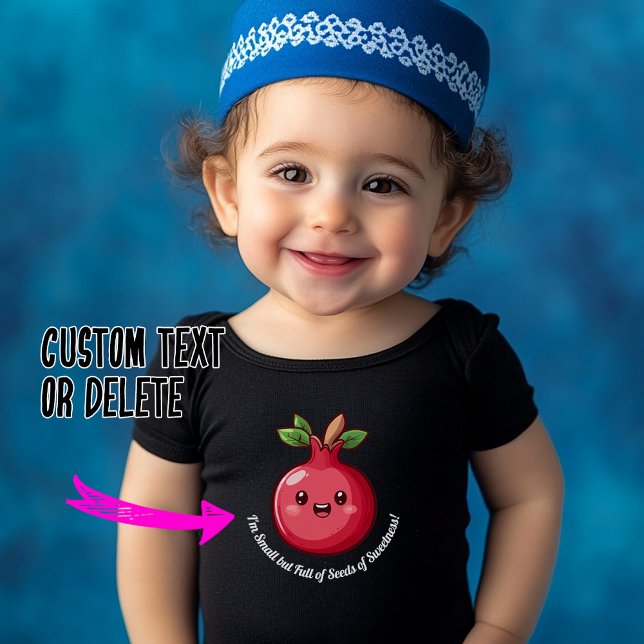 Full of Sweetness with custom text Baby Bodysuit (Full of Sweetness with custom text Baby Bodysuit)