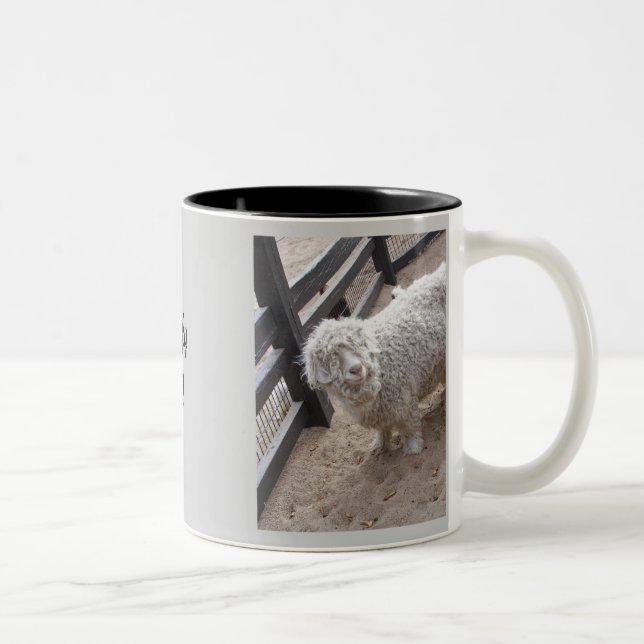 Full of wool Two-Tone coffee mug (Right)