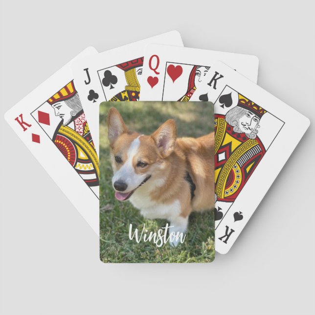 Full Photo Personalised Playing Cards (Back)