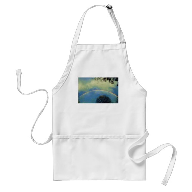 Full rainbow in Seurat style Standard Apron (Front)