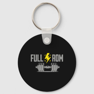 Full Rom Fitness Bodybuilding Gym  Key Ring