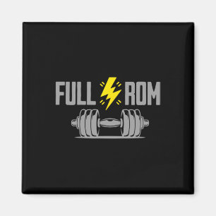 Full Rom Fitness Bodybuilding Gym Magnet