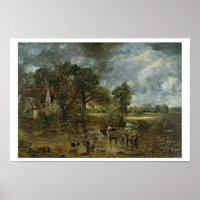 Full scale study for 'The Hay Wain', c.1821