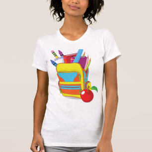 Full School Bag Womens T-Shirt