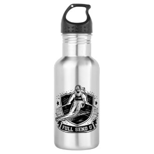 Full Send University Skiing 532 Ml Water Bottle