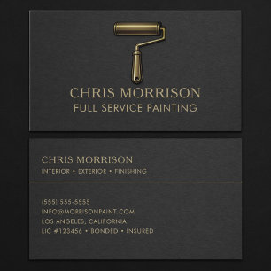 Full Service Painting Professional Business Card