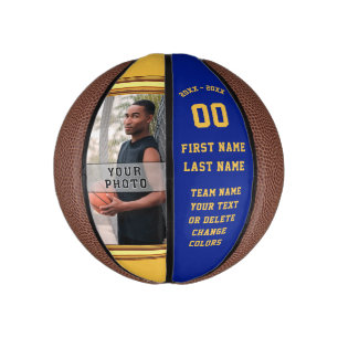 FULL Size or Custom MINI Basketballs, CHANGE COLOR Basketball