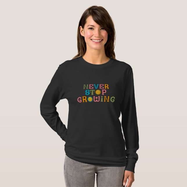 Full Sleeve Psychedelic T-Shirt (Front Full)
